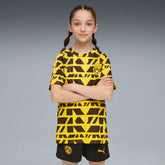 Conjunto Infantil Borussia Dortmund Pré Jogo 2025/26 Amarelo