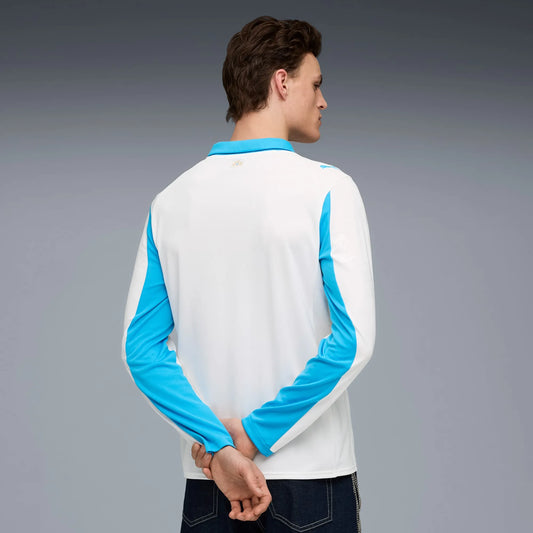Camisa Olympique de Marseille I 2025/26 Manga Longa
