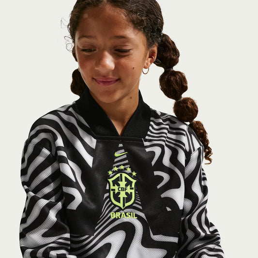 Camisa de Goleiro Brasil 2025/26 Manga Longa