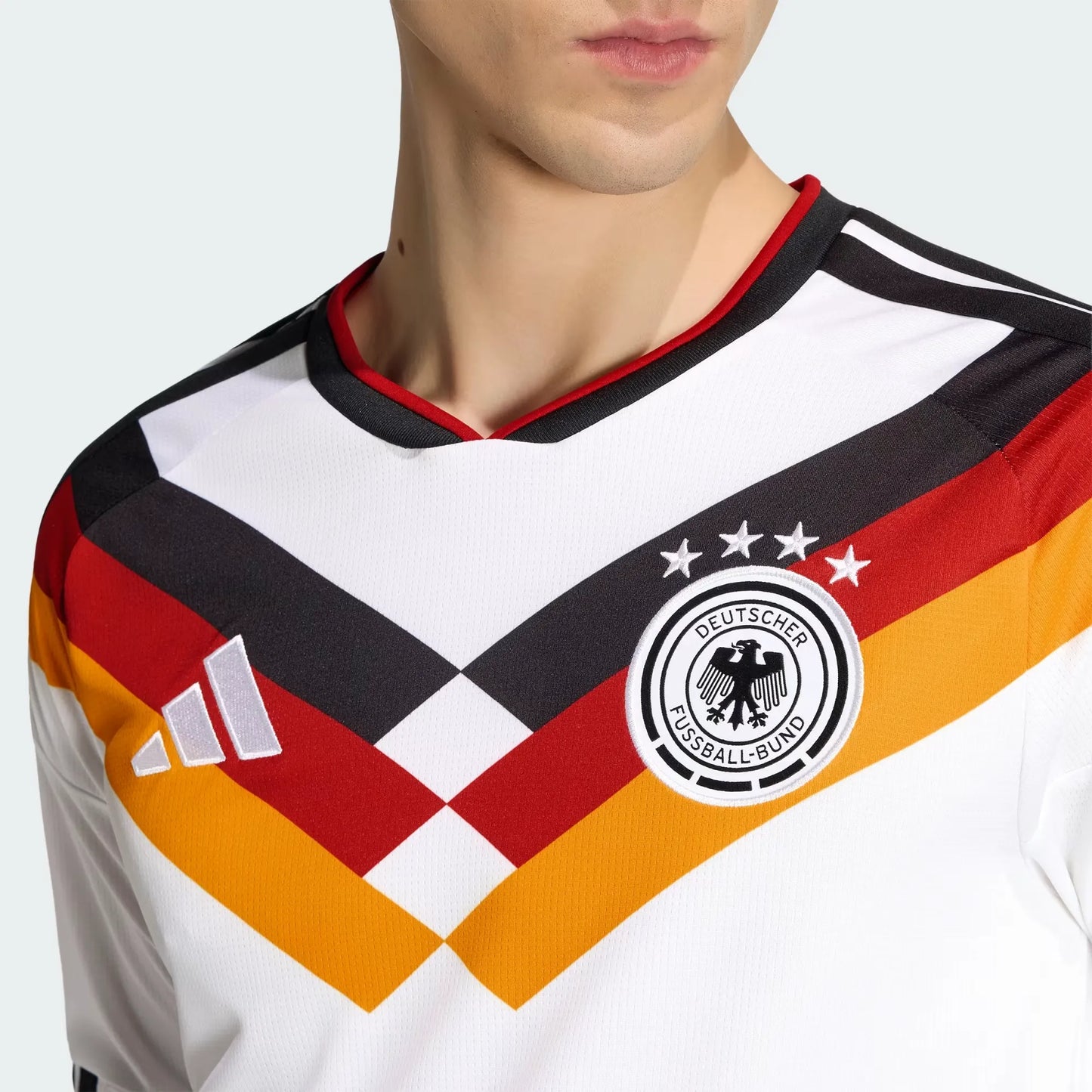 Camisa Alemanha I 2026/27 Torcedor Manga Longa