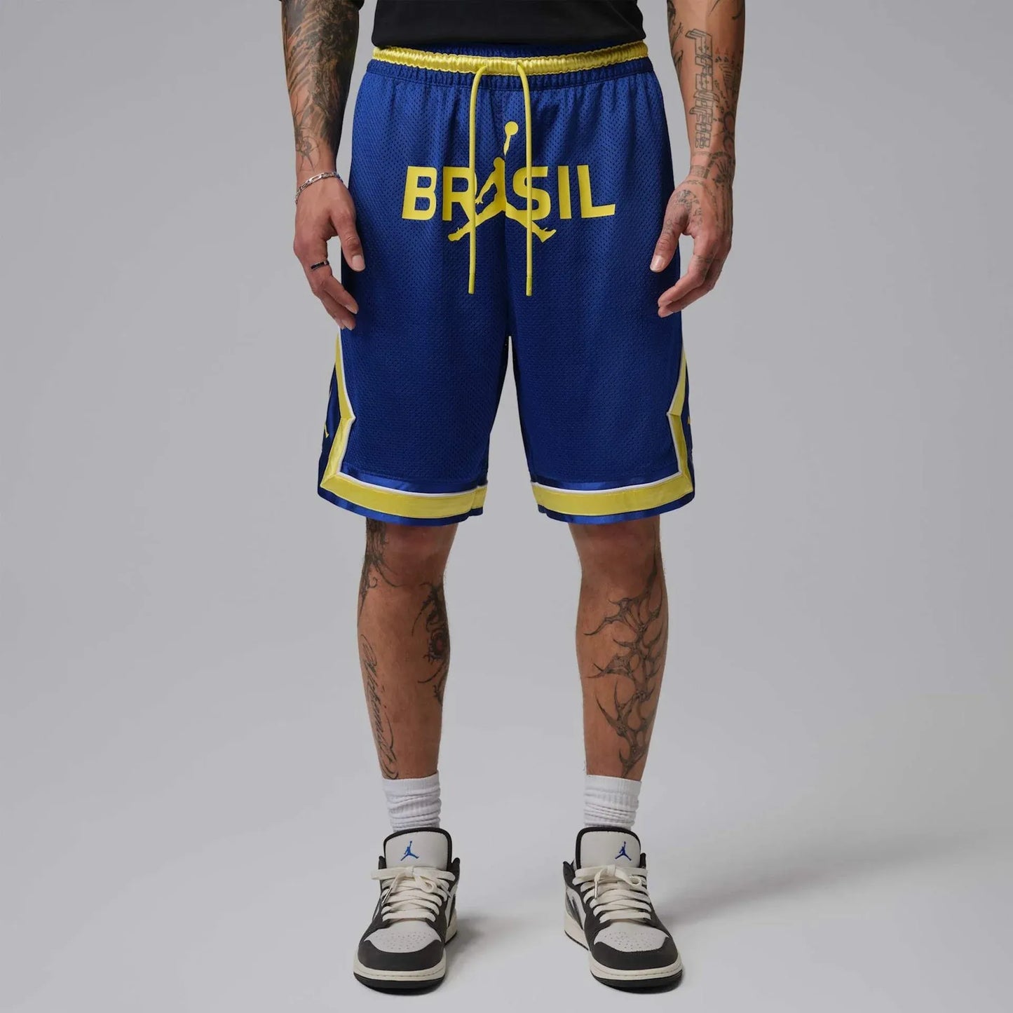 Shorts Brasil Jordan Mesh Diamond Masculino