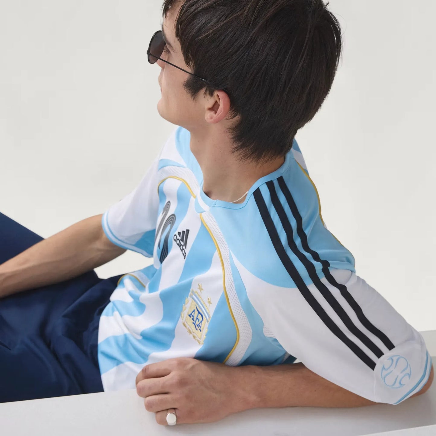Camisa Retrô Argentina I 2006 Messi #10