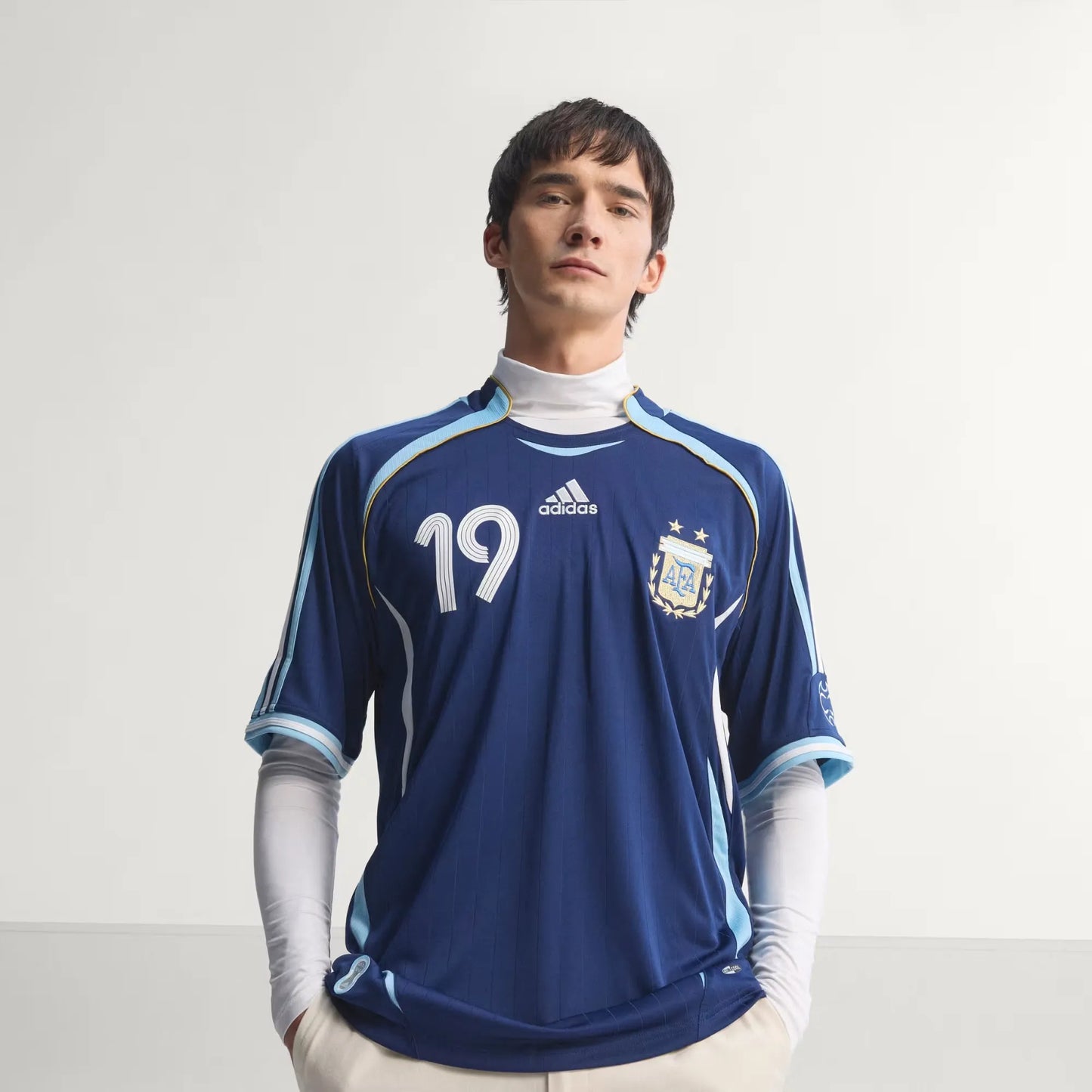 Camisa Retrô Argentina II 2006 Messi #10