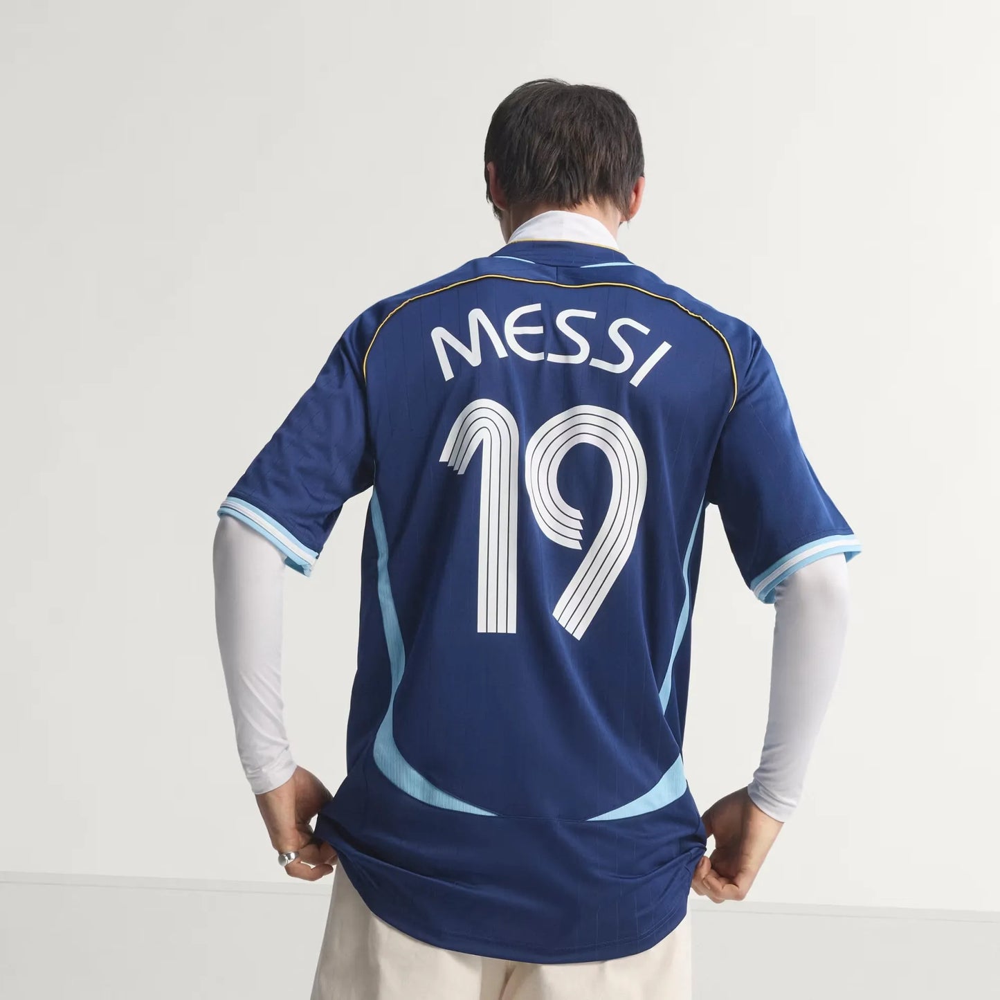 Camisa Retrô Argentina II 2006 Messi #10