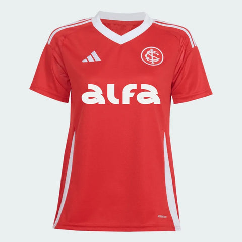 Camisa Internacional I 2025/26 Feminina Com Patrocínios
