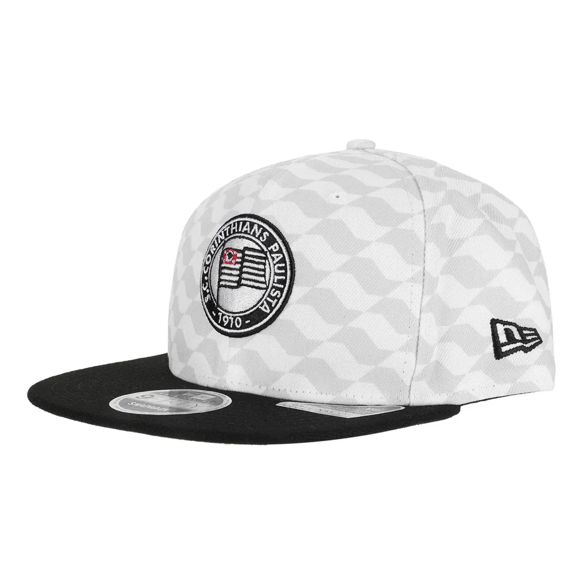 Boné Corinthians Aba Reto Branco