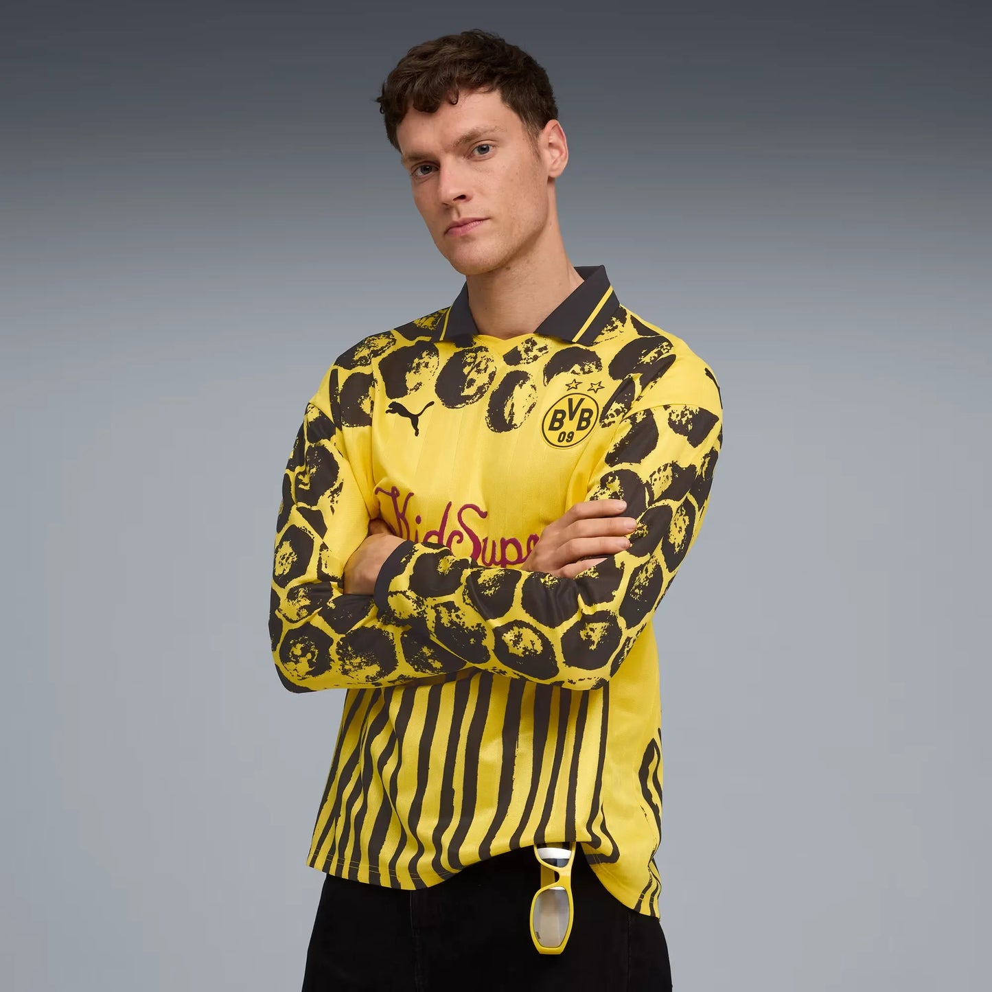 Camisa Borussia Dortmund Kidsuper 2025 Manga Longa
