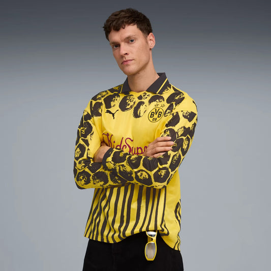 Camisa Borussia Dortmund Kidsuper 2025 Manga Longa