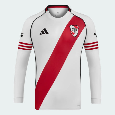Camisa River Plate I 2025/26 Manga Longa