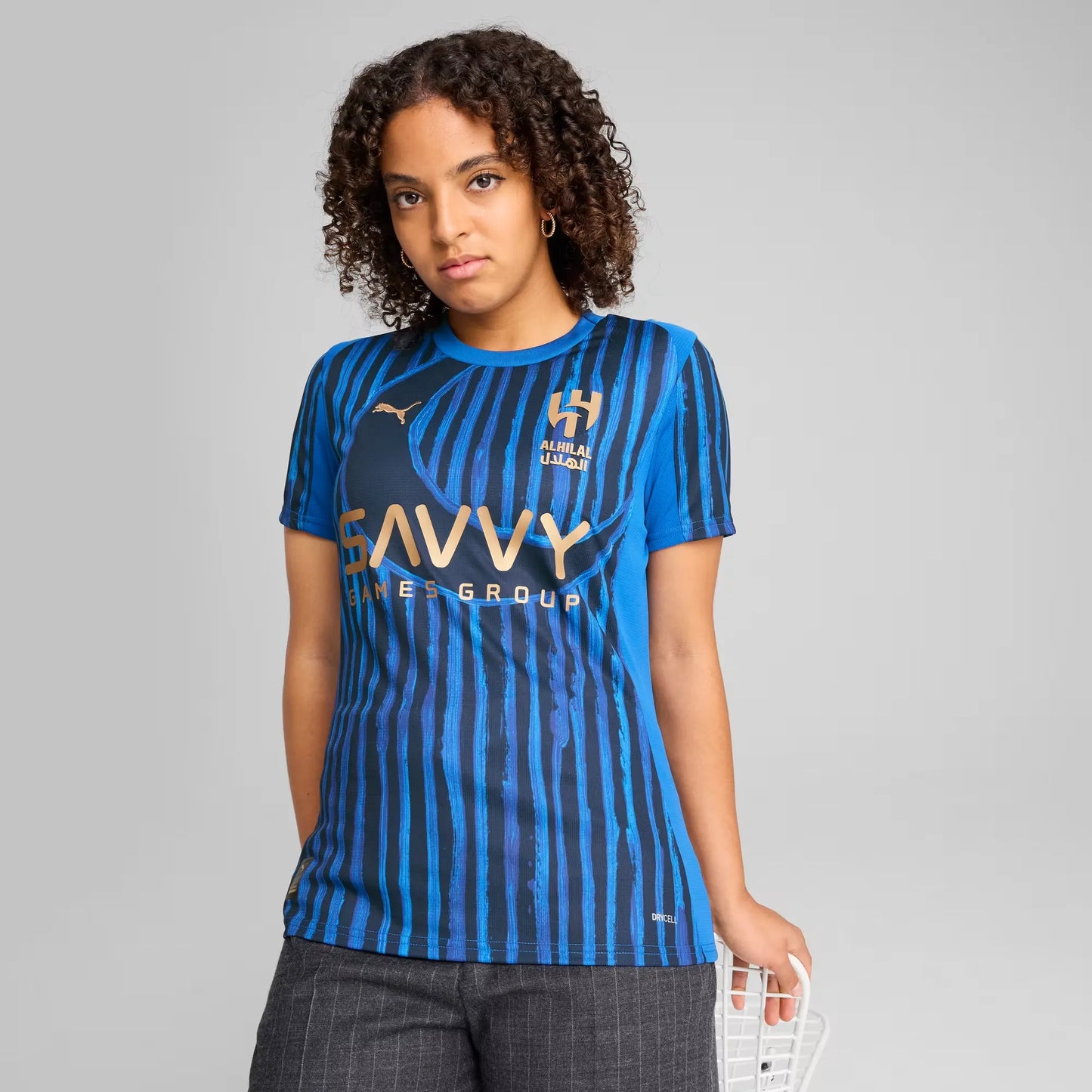 Camisa Al Hilal Kidsuper Mundial 2025 Feminina - Azul