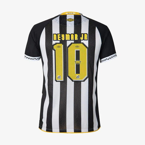 Camisa Santos II 2025/26 Neymar #10 Jogador