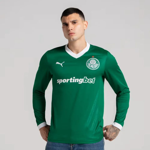 Camisa Palmeiras I 2025/26 Manga Longa