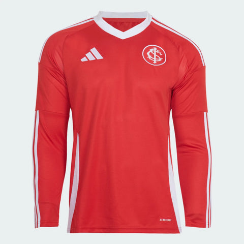Camisa Internacional I 2025/26 Manga Longa