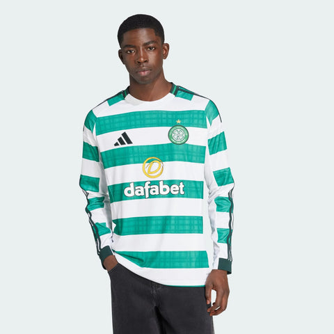 Camisa Celtic I 2025/26 Manga Longa