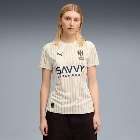 Camisa Al Hilal Kidsuper Mundial 2025 Feminina - Off White