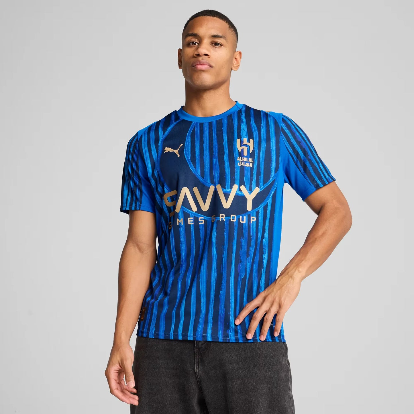 Camisa Al Hilal Kidsuper Mundial 2025 Azul