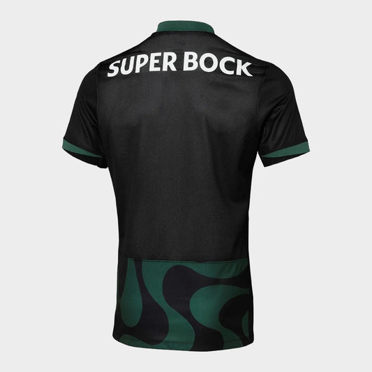 Camisa Sporting Alternativa 2025/26 Preta
