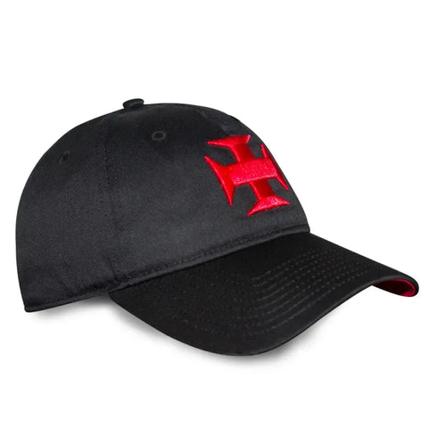Boné Vasco Cruz de Malta Preto