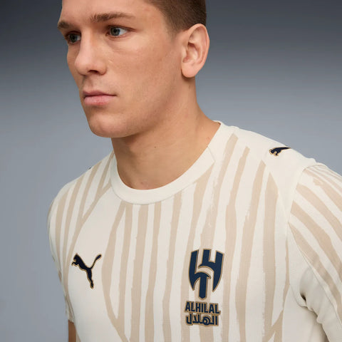 Camisa Al Hilal Kidsuper Mundial 2025 Off White