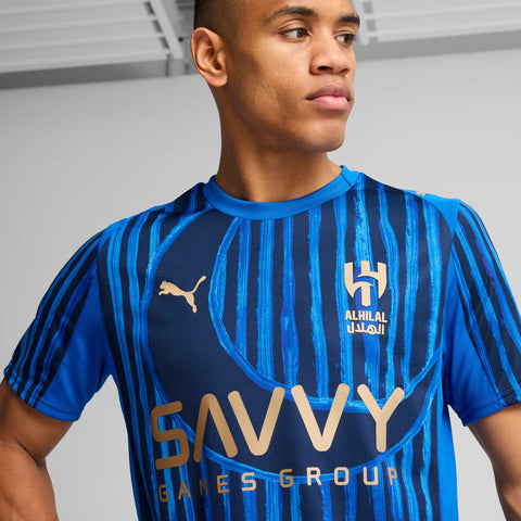 Camisa Al Hilal Kidsuper Mundial 2025 Azul