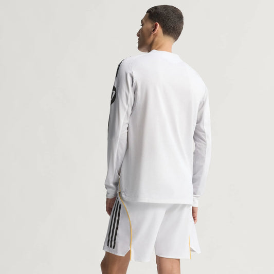 Camisa Real Madrid I 2025/26 Jogador Manga Longa
