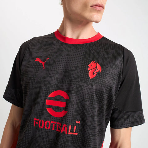 Camisa Milan Treino 2025/26 Preta