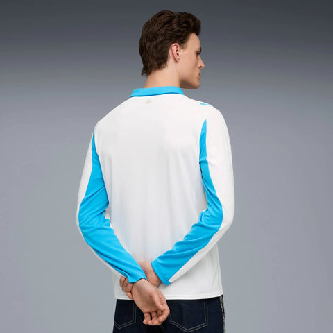 Camisa Olympique de Marseille I 2025/26 Manga Longa