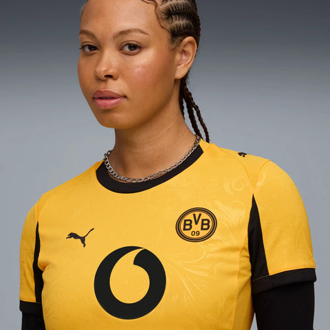 Camisa Borussia Dortmund Copas 2025/26 Feminina