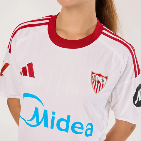 Camisa Sevilla I 2025/26 Feminina