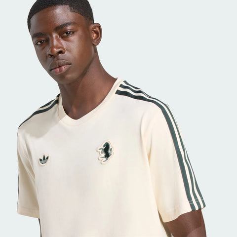 Camisa Juventus Linha Icon 2025 Off White