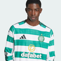 Camisa Celtic I 2025/26 Manga Longa