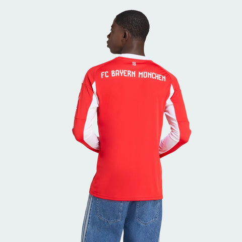Camisa Bayern de Munique I 2025/26 Manga Longa