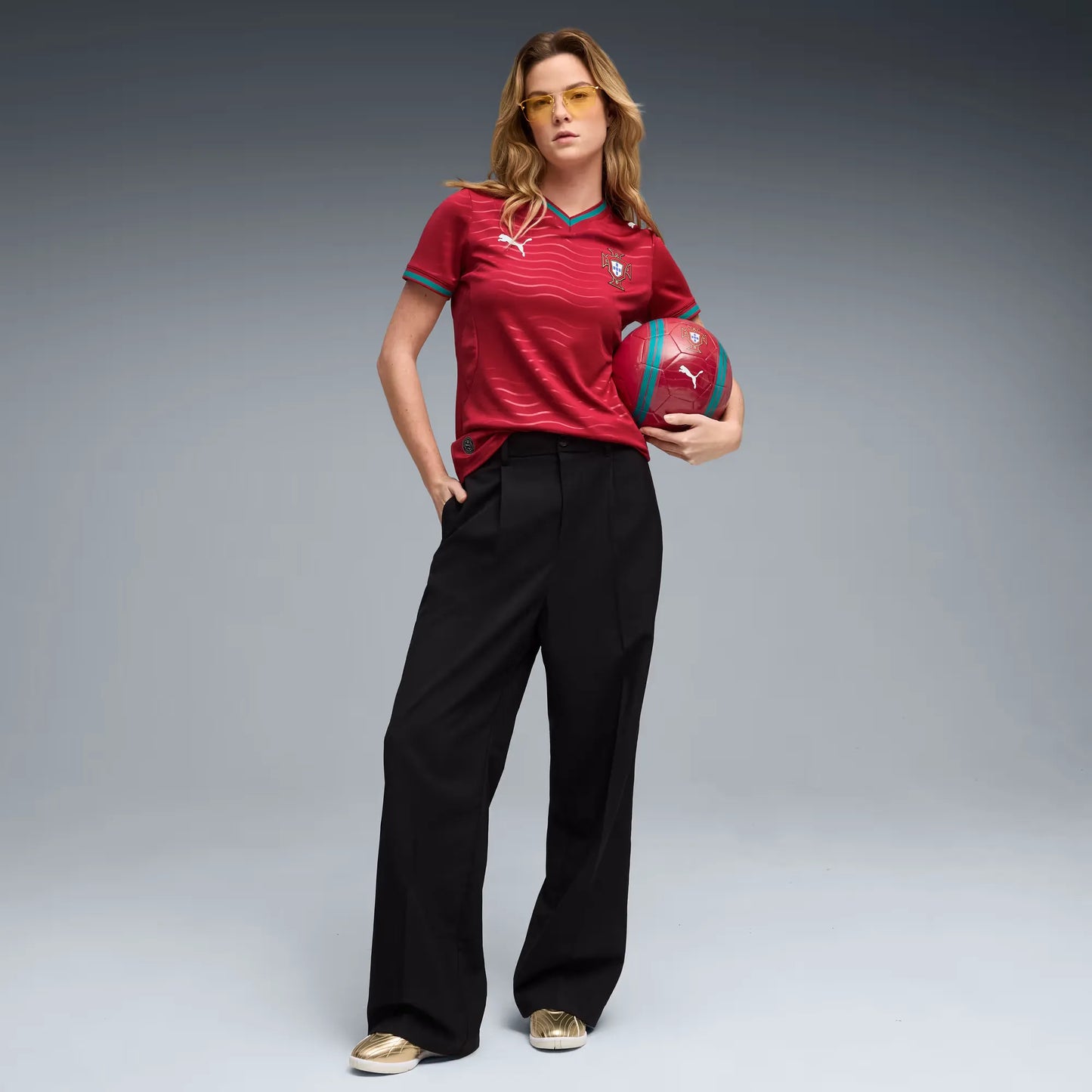 Camisa Portugal I 2026/27 Feminina