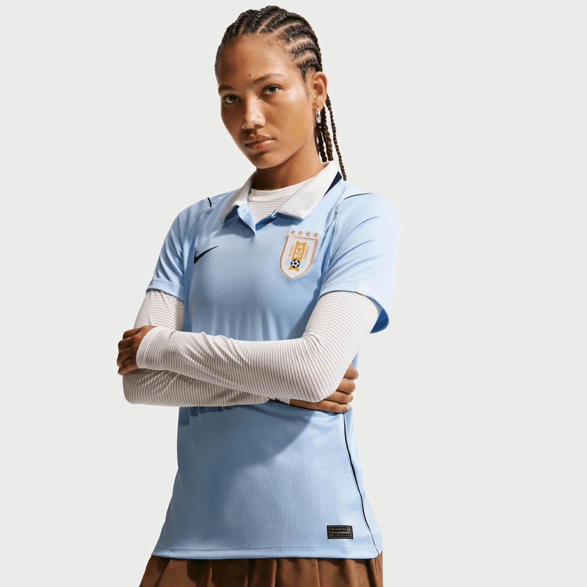 Camisa Uruguai I 2026/27 Feminina