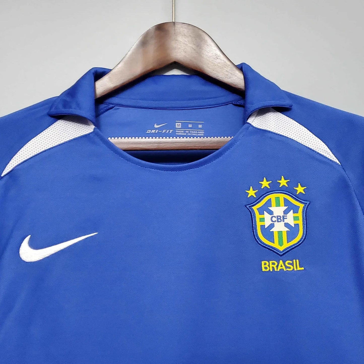 Camisa Retrô Seleção Brasileira II 2002/03