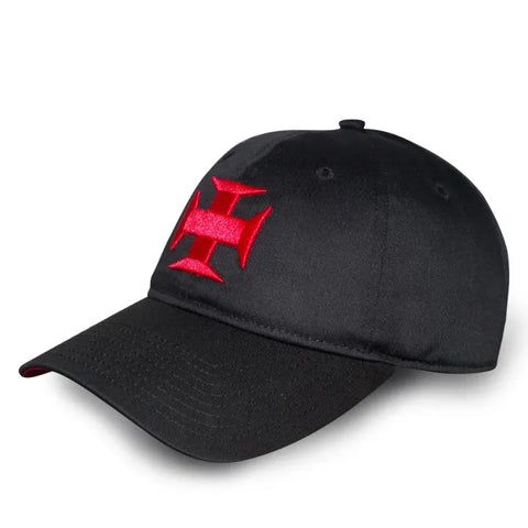 Boné Vasco Cruz de Malta Preto