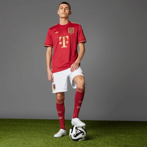 Camisa Bayern de Munique Aniversário 125 anos 2025
