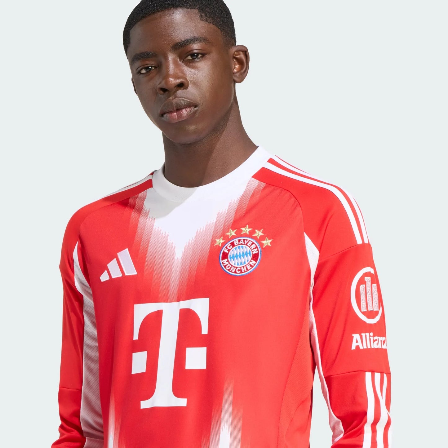 Camisa Bayern de Munique I 2025/26 Manga Longa