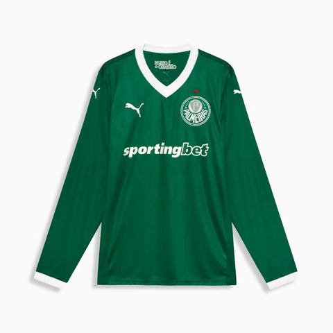 Camisa Palmeiras I 2025/26 Manga Longa