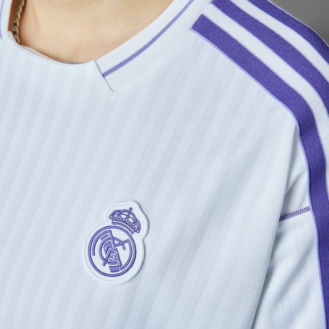 Camisa Real Madrid Linha Icon 2025 Branca