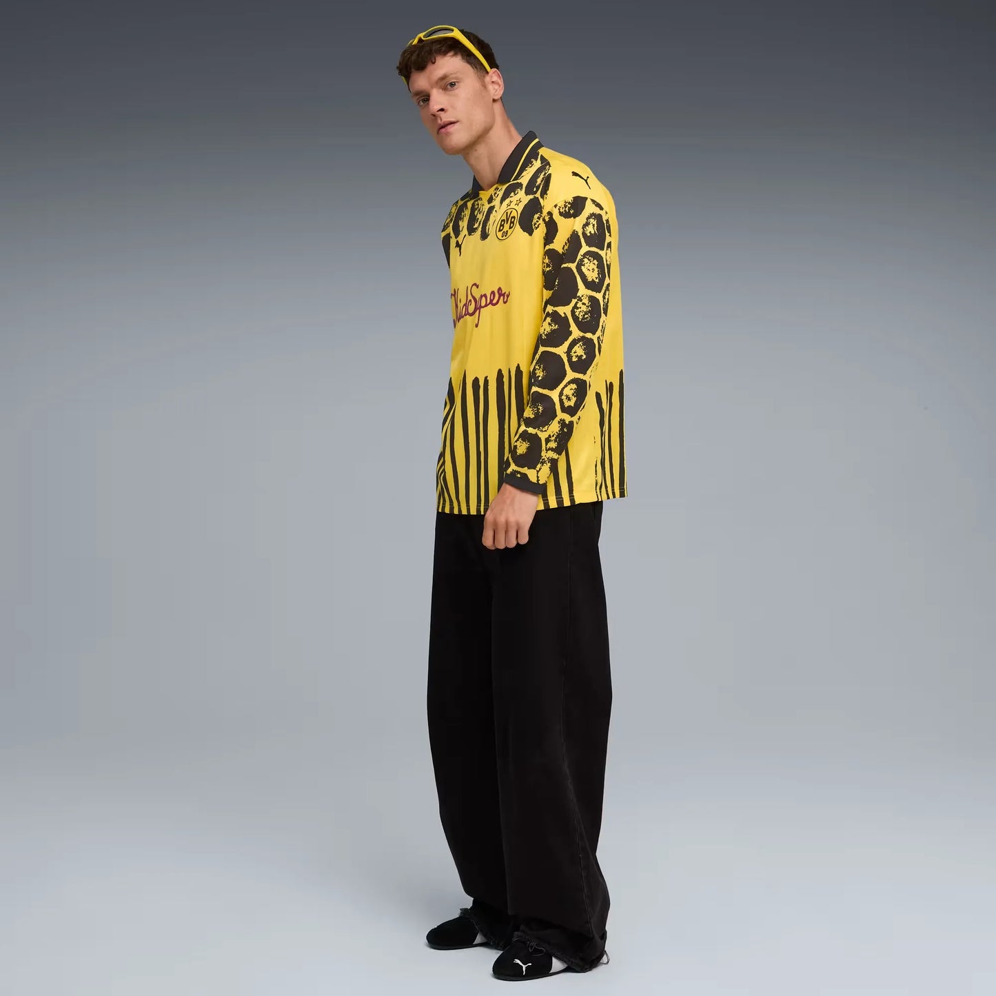 Camisa Borussia Dortmund Kidsuper 2025 Manga Longa
