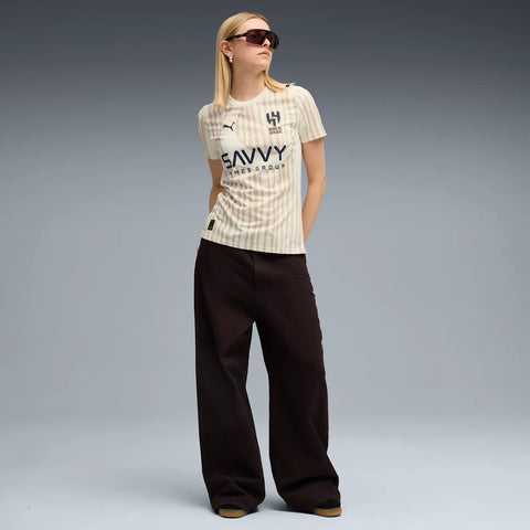 Camisa Al Hilal Kidsuper Mundial 2025 Feminina - Off White