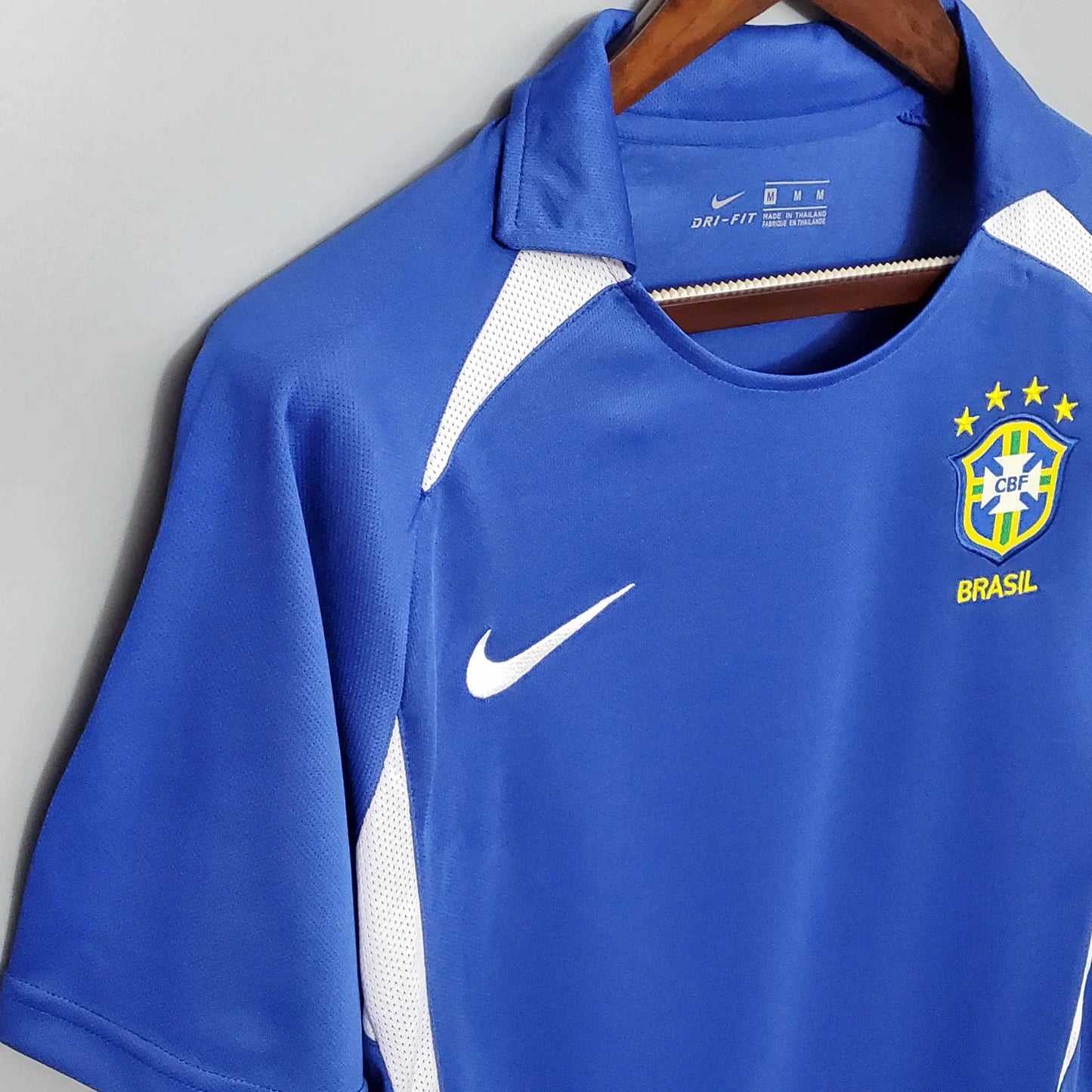 Camisa Retrô Seleção Brasileira II 2002/03