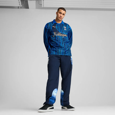 Camisa Al Hilal Kidsuper Mundial 2025 Manga Longa - Azul
