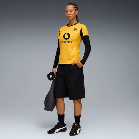 Camisa Borussia Dortmund Copas 2025/26 Feminina