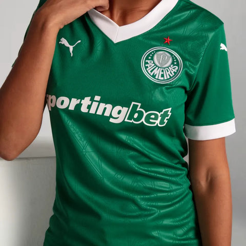 Camisa Palmeiras I 2025/26 Feminina
