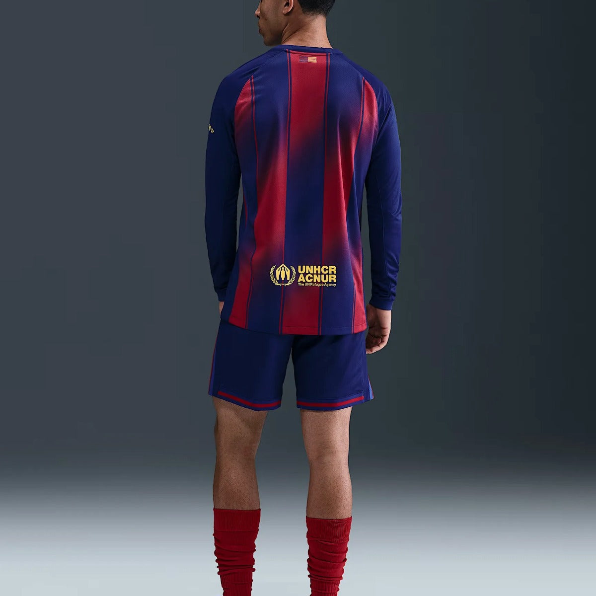 Camisa Barcelona I 2025/26 Manga Longa