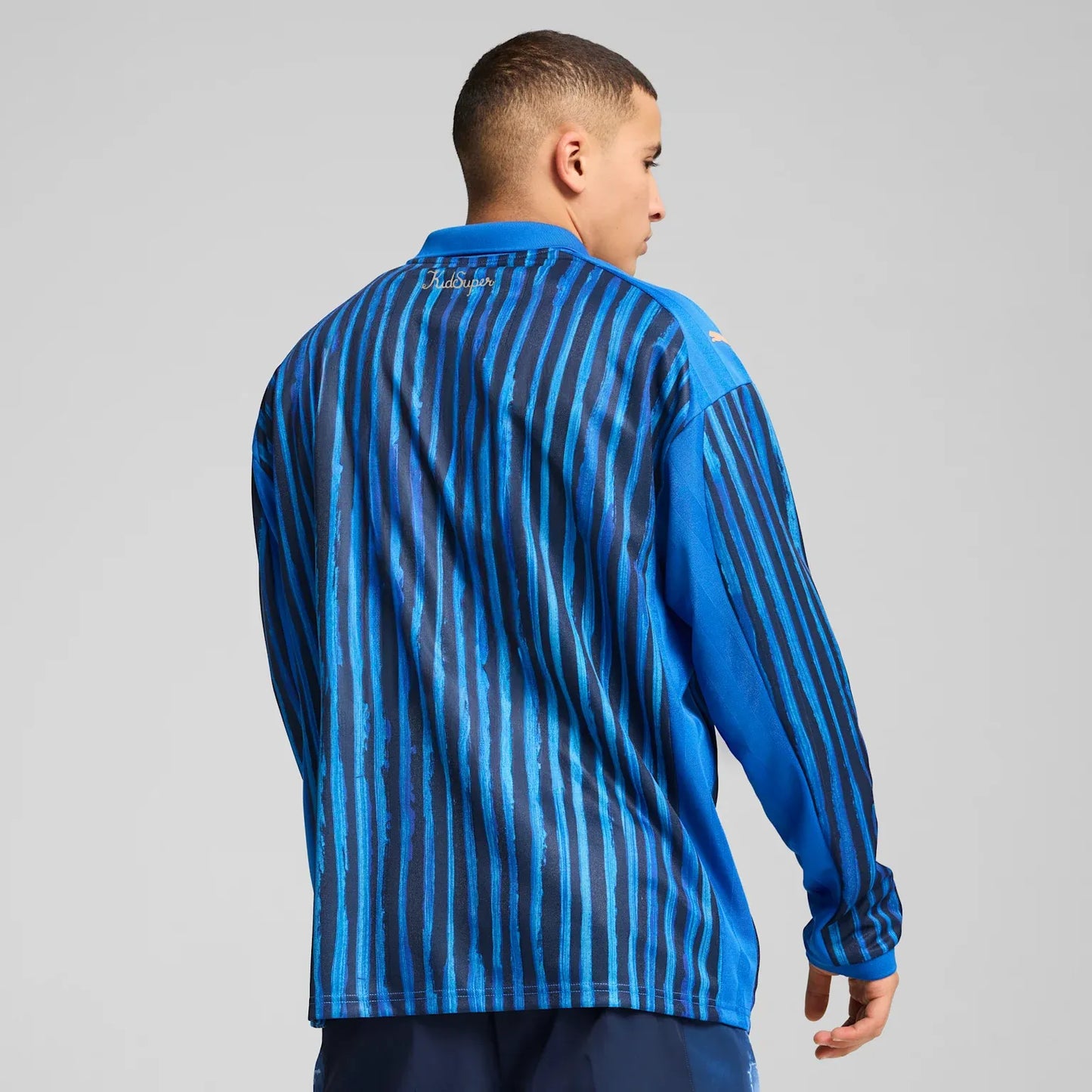Camisa Al Hilal Kidsuper Mundial 2025 Manga Longa - Azul