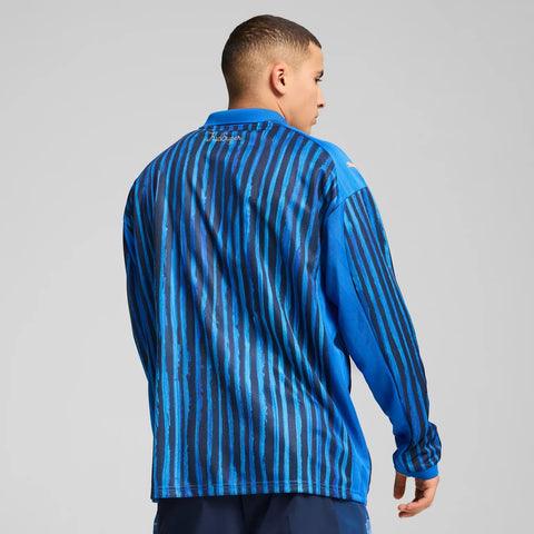 Camisa Al Hilal Kidsuper Mundial 2025 Manga Longa - Azul