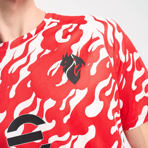Camisa Milan Pré Jogo 2025/26 Vermelha